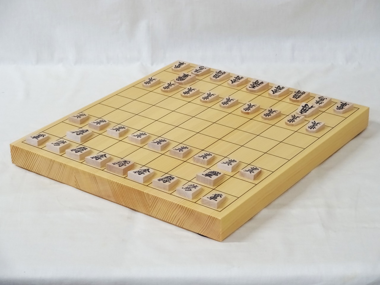 将棋盤　新かや　1寸　接合卓上盤